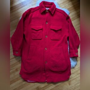 Alex Mill Boiled Italian Wool Coat M